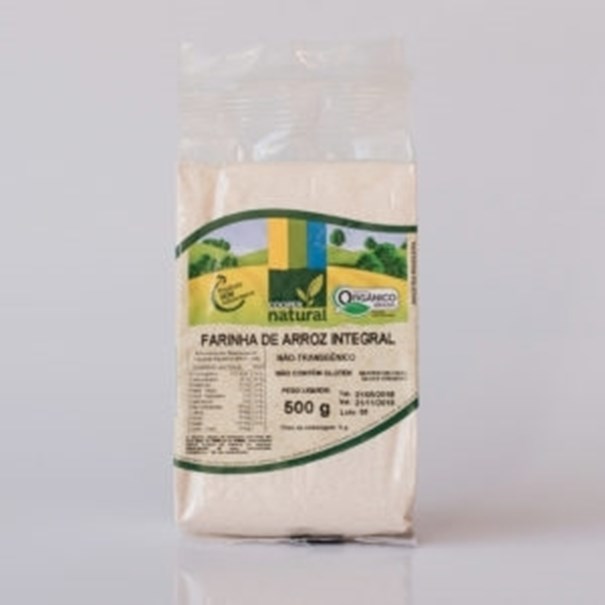 Imagem de Farinha de Arroz Integral Cooper Natural Orgânica 500g
