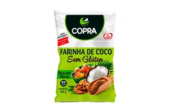 Imagem de Farinha de Coco Copra Sem Glúten Live 100g