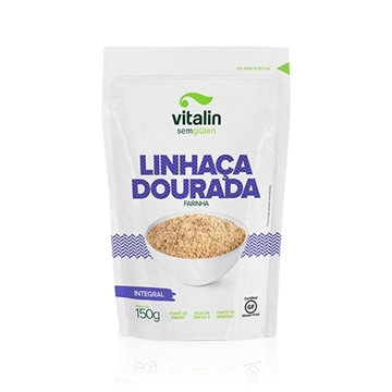Imagem de Farinha de Linhaça Dourada Vitalin 150g
