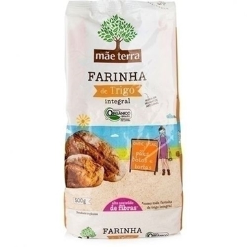 Imagem de Farinha de Trigo Integral Mãe Terra Orgânica 500g