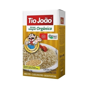 Imagem de Arroz Orgânico Tio João Tipo 1 1kg