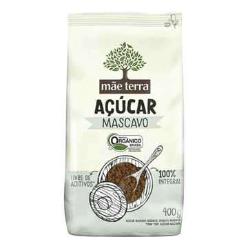 Imagem de Açúcar Mascavo Orgânico Mãe Terra 400g