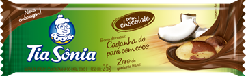 Imagem de Barra de Cereal Tia Sonia Coco Castanhas 20g