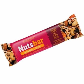 Imagem de Barra de Cereal Nuts barra Castanha Frutas  25g