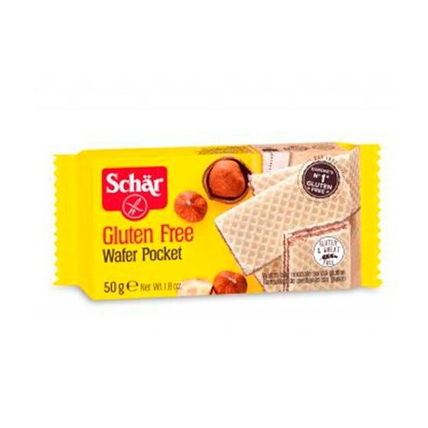 Imagem de Biscoito Schar Wafer Avelã sem glúten 50g