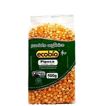 Imagem de Milho de Pipoca Ecobio Orgânico Vácuo 500g