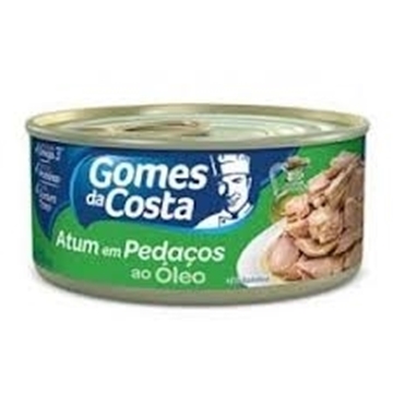 Imagem de Atum Gomes da Costa Pedaços em Óleo 170g