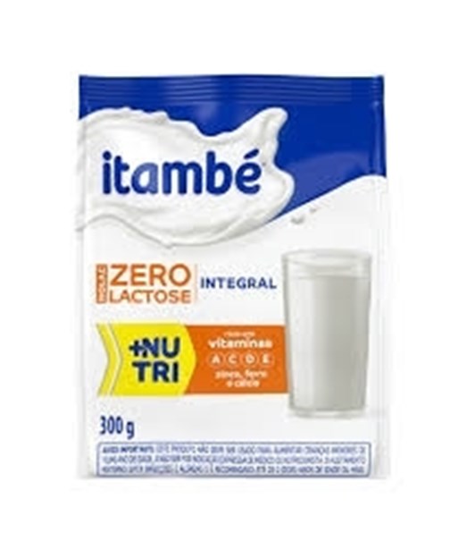 Imagem de Leite Pó Itambe Zero Lactose Pouch 300g