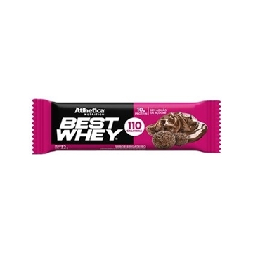 Imagem de Best Whey barra de proteína Atlhetica Brigadeiro 32g
