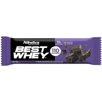 Imagem de Barra Best Whey Atlhetica Brownie 32g
