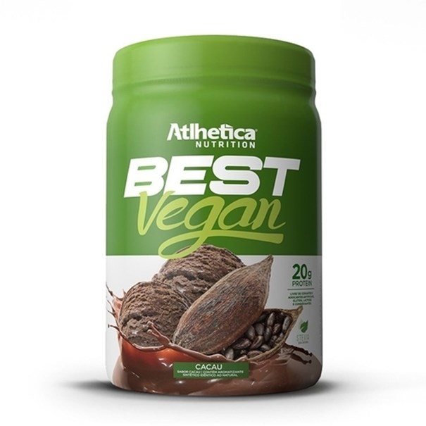 Imagem de Best Vegan Cacau Atlhetica Pote 500g