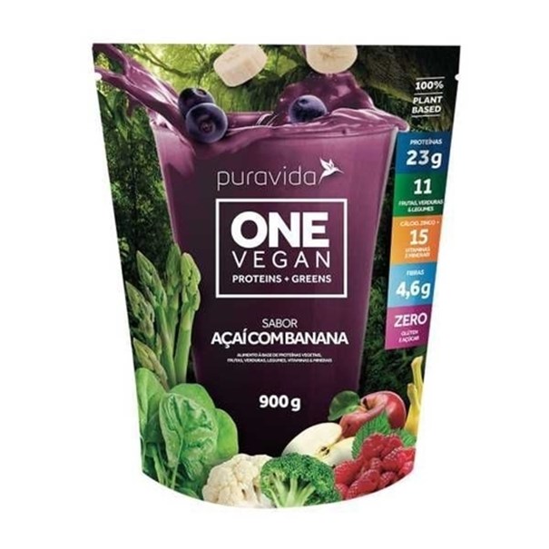 Imagem de One Nutrition Sabor Açaí com Banana Pura Vida 900g