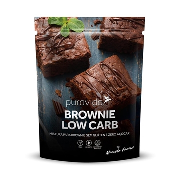 Imagem de Pré Mix Brownie Low Carb Pura Vida 400g