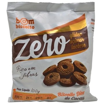 Imagem de Biscoito BomBiscoito Cacau Diet  100g