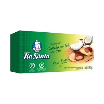 Imagem de Barra de Cereal Tia Sônia Coco Castanha 20g