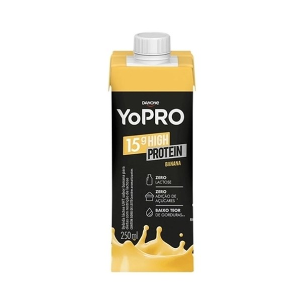 Imagem de Bebida láctea Yopro Banana 250ml