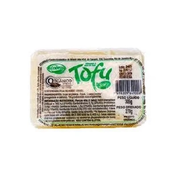 Imagem de Tofu Ecobras Soft Orgânico 270g