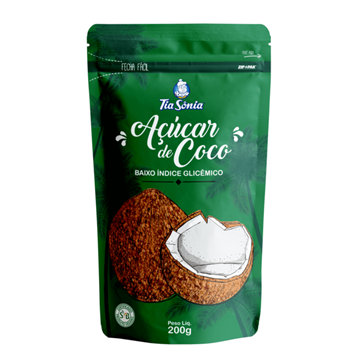 Imagem de Açúcar de Coco Tia Sonia 200g