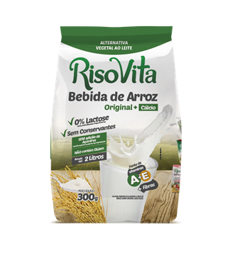 Imagem de Bebida de Arroz Risovita Pó Original sache 300g