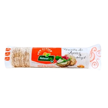 Imagem de Biscoito de Arroz Integral Mini Natural Life 80g