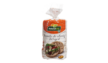 Imagem de Biscoito de Arroz Integral Sem Glúten Natural Life 80g