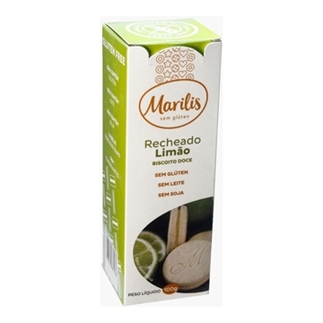 Imagem de Biscoito Recheado Sem Glúten Marilis Limão 100g