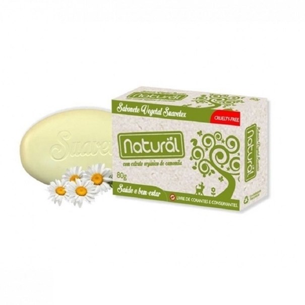 Imagem de Sabonete Natural Extrato de Camomila 80g