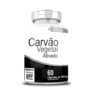 Imagem de Carvão Vegetal Ativado 500mg 60 Cápsulas - 4 Elementos