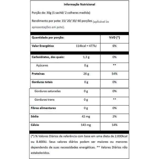Imagem de Isofort  Whey Protein isolate Vitafor baunilha 900g
