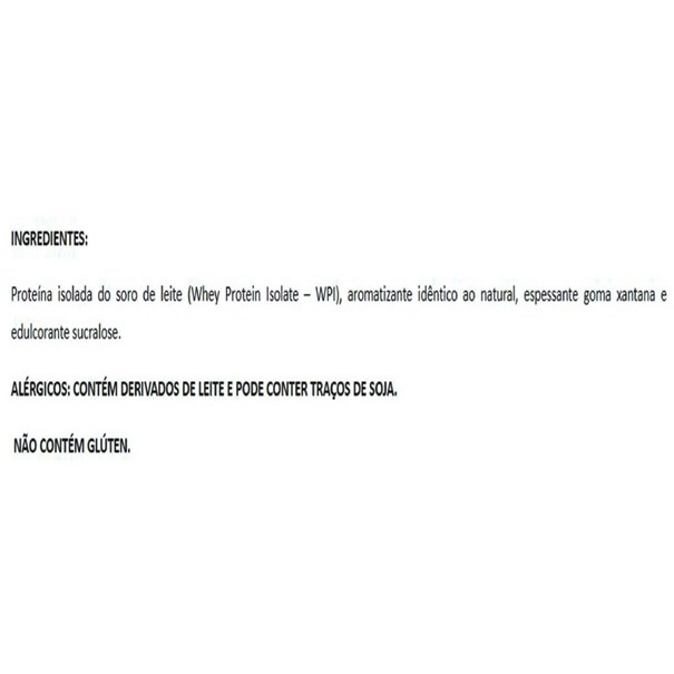 Imagem de Isofort  Whey Protein isolate Vitafor baunilha 900g
