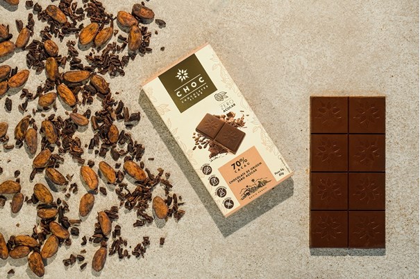 Imagem de CHOC Chocolate 70% cacau  Zero Açúcar 80g