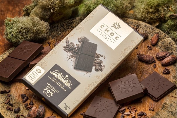 Imagem de CHOC chocolate 70% Cacau escuro 80g