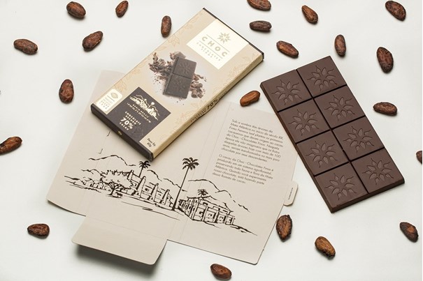 Imagem de CHOC chocolate 70% Cacau escuro 80g