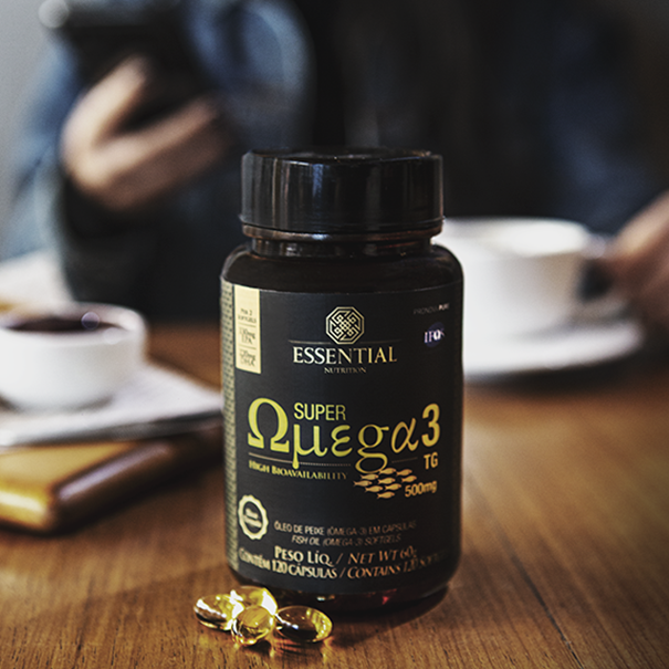 Imagem de Super Omega 3 TG 120 Cápsulas 500mg - Essential Nutrition