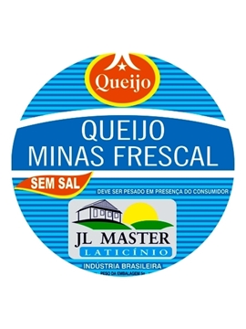 Imagem de Queijo Minas Frescal Sem Sal JL Master Laticínio (100 G)