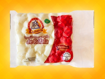 Imagem de Queijo Mussarela de Búfala Mini Nozinho Bufalíssima (100 G)