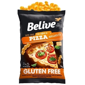 Imagem de Snack Sem Glúten Sabor Margherita Belive 35g