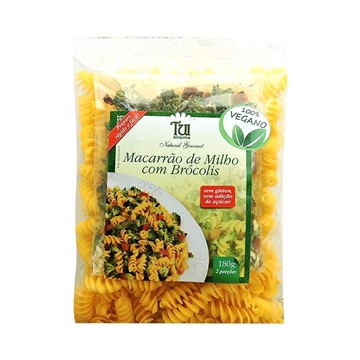 Imagem de Macarrão de Milho com Brócolis Sem Glúten Tui Alimentos 180g