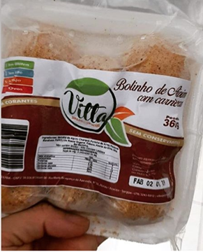 Imagem de Bolinho de Aipim com Carne Seca Sem Glúten Vita 360g