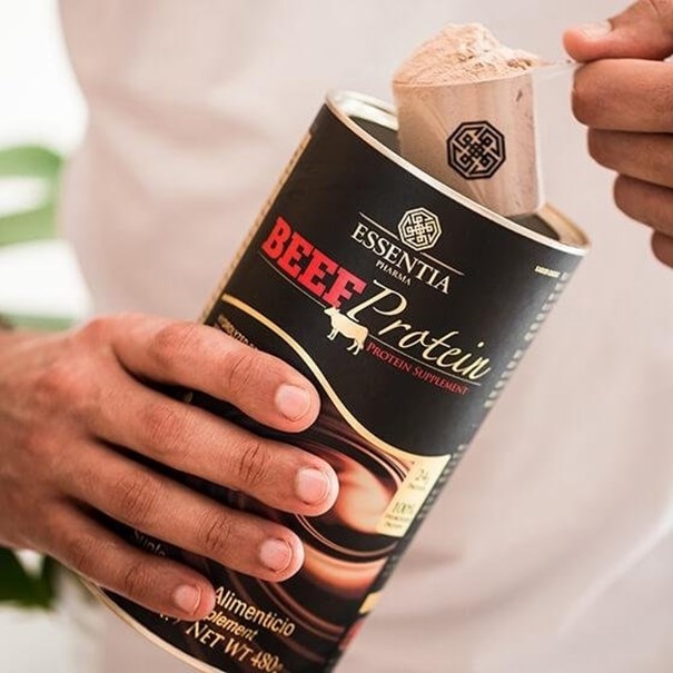 Imagem de Proteína Beef Protein Essential Nutrition Cacao 480g