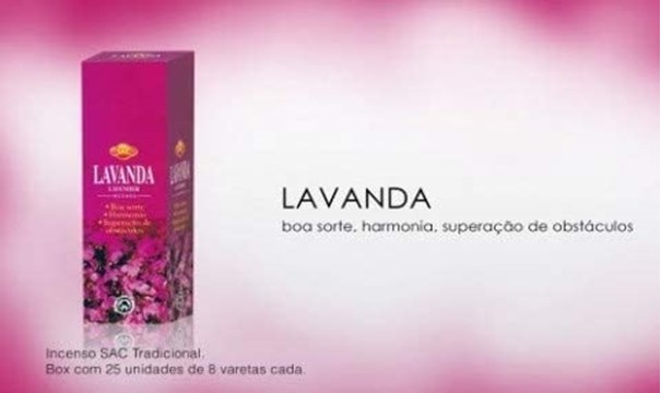 Imagem de Incenso Sac Lavanda 8und