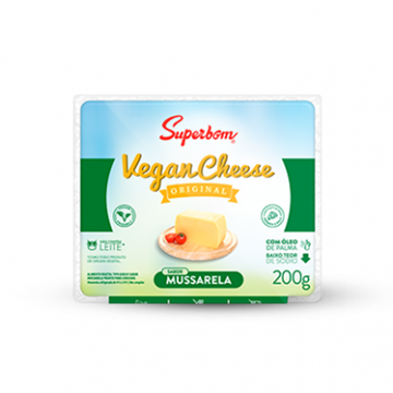 Imagem de Queijo Vegan Cheese Mussarela Superbom 200g