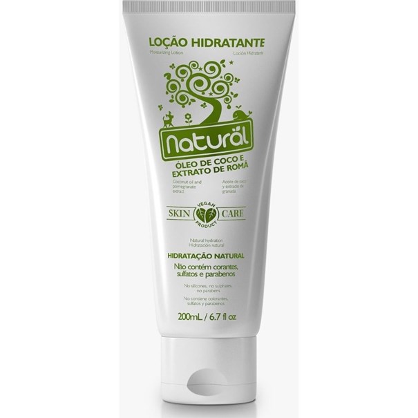 Imagem de Loção Hidratante Vegano Natural Coco  200ml - Veegano