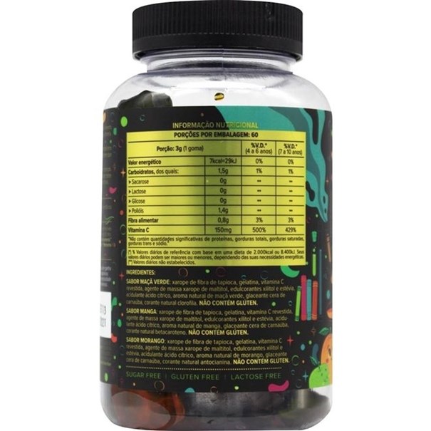 Imagem de Vitamina C - Vitamini C Essential Nutrition (60 gomas 3g) 180g
