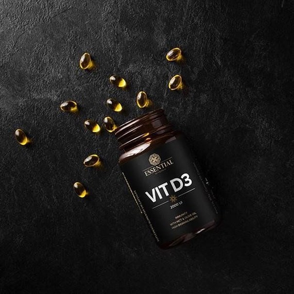 Imagem de Vitamina D3 500mg Essential Nutrition 120 caps
