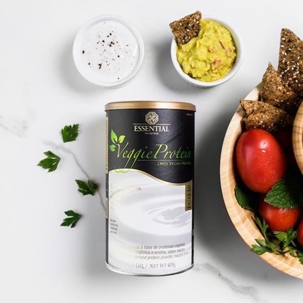 Imagem de Veggie Protein Neutro Essential Nutrition 405g