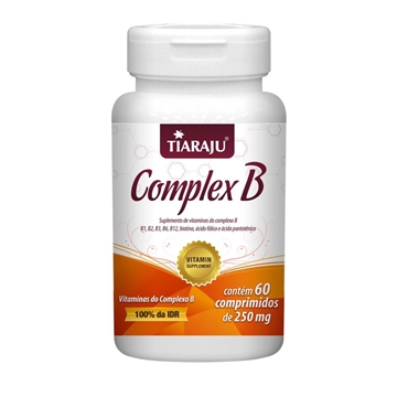 Imagem de Vitaminas Complexo B Tiaraju 250mg 60 Cap