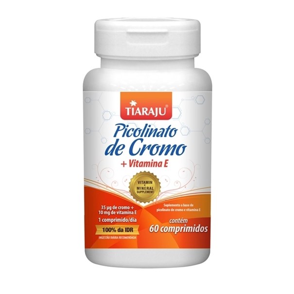 Imagem de Picolinato Cromo e Vit E Tiaraju 60cp