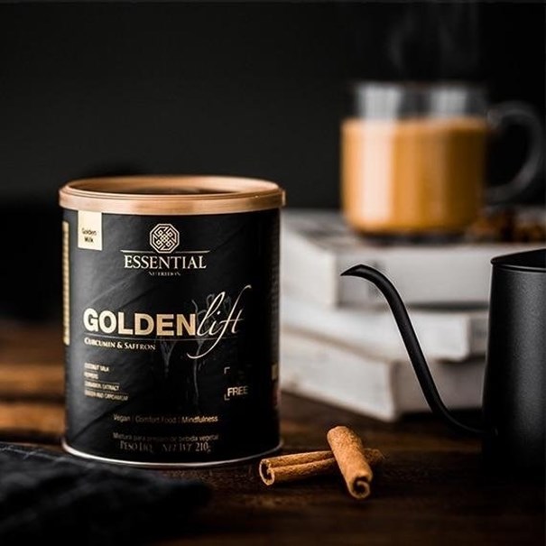 Imagem de Golden Lift Essential Nutriton lata 210g - Golden Milk