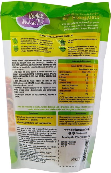 Imagem de Massa Espaguete Konjac 270g